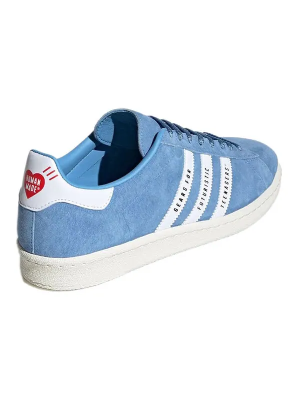 Кроссовки x созданный человеком кампус Adidas — изображение 3 из 4, синий/белый
