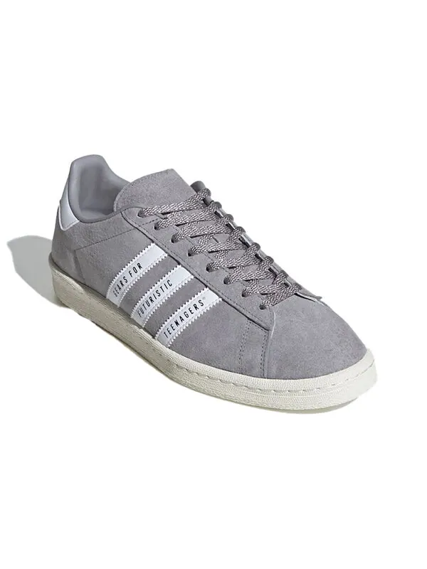 Кроссовки x созданный человеком кампус Adidas — изображение 2 из 4, серый/белый