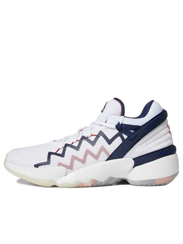 Кроссовки don выпуск #2 gca Adidas — изображение 1 из 4, красный/синий/белый