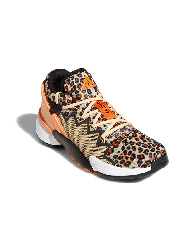 Кроссовки d.o.n. issue #2 'leopard beige' Adidas — изображение 3 из 4, оранжевый