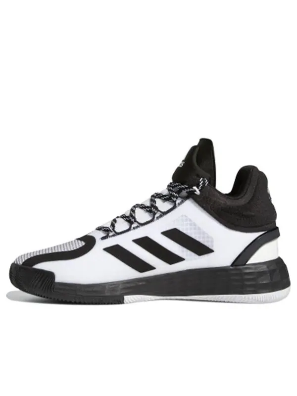 Кроссовки d rose 11 Adidas — изображение 1 из 4, белый/черный