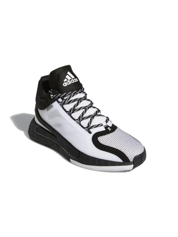 Кроссовки d rose 11 Adidas — изображение 3 из 4, белый/черный