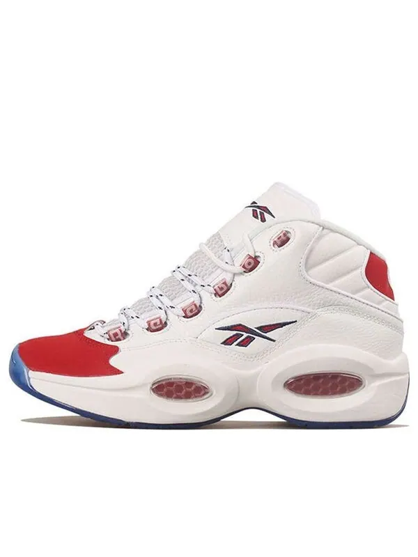 Кроссовки question mid og 'red toe' 2020 Reebok — изображение 1 из 4, красный