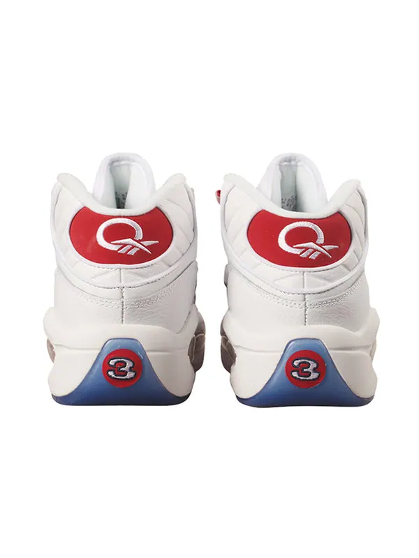 Кроссовки question mid og 'red toe' 2020 Reebok — изображение 4 из 4, красный