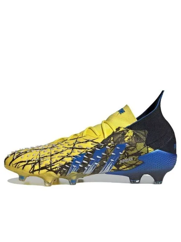 Кроссовки x marvel predator freak.1 fg Adidas — изображение 1 из 4, черный/синий/желтый