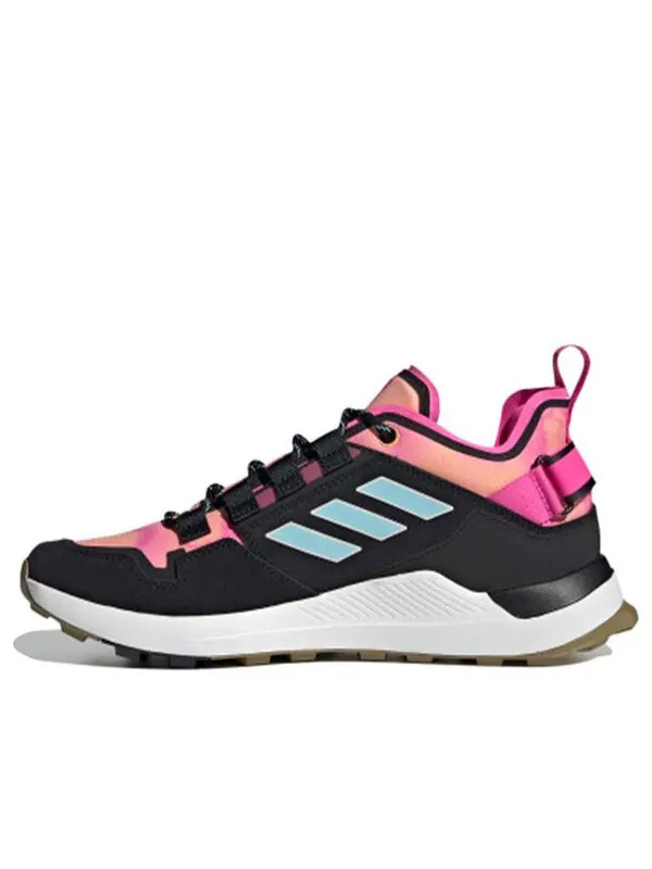 Кроссовки terrex hikster низкие Adidas — изображение 1 из 4, черный/розовый/синий