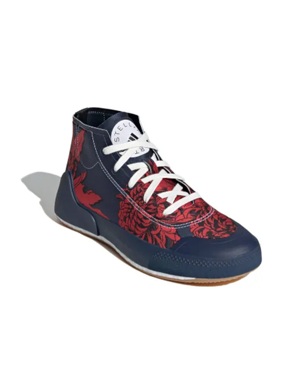 Кроссовки Stella McCartney x Treino Mid Adidas — изображение 3 из 4, синий/красный