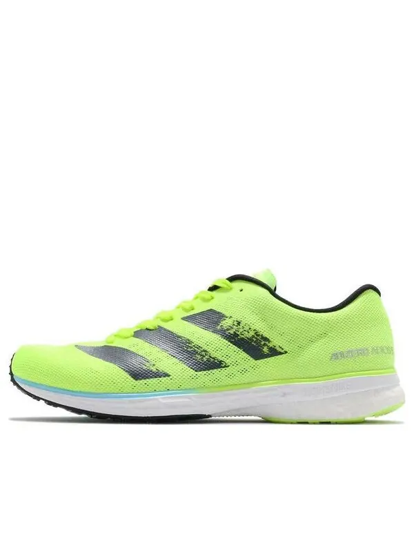 Кроссовки adizero adios 5 Adidas — изображение 1 из 4, желтый/черный/белый