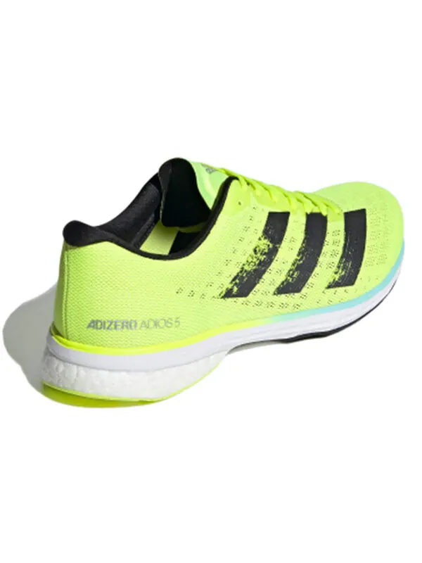 Кроссовки adizero adios 5 Adidas — изображение 4 из 4, желтый/черный/белый