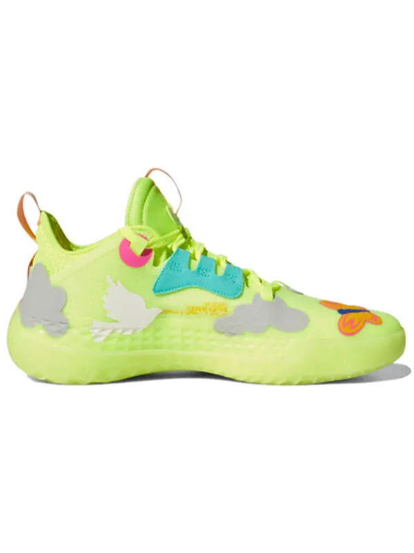 Кроссовки harden vol. 5 futurenatural Adidas — изображение 2 из 4, желтый/серый/синий