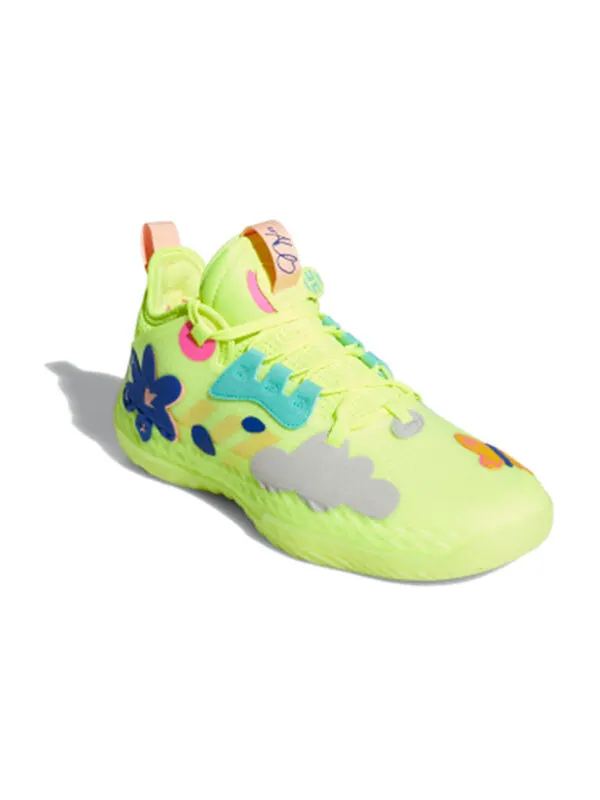 Кроссовки harden vol. 5 futurenatural Adidas — изображение 3 из 4, желтый/серый/синий