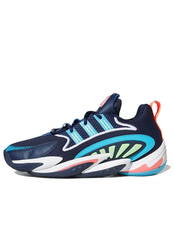 Кроссовки byw 2.0 Adidas Crazy — изображение 1 из 4, синий/зеленый/розовый