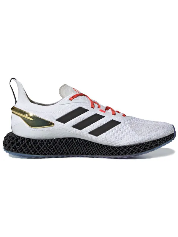 Кроссовки оригинал x90004d Adidas — изображение 2 из 4, белый/черный/золотистый