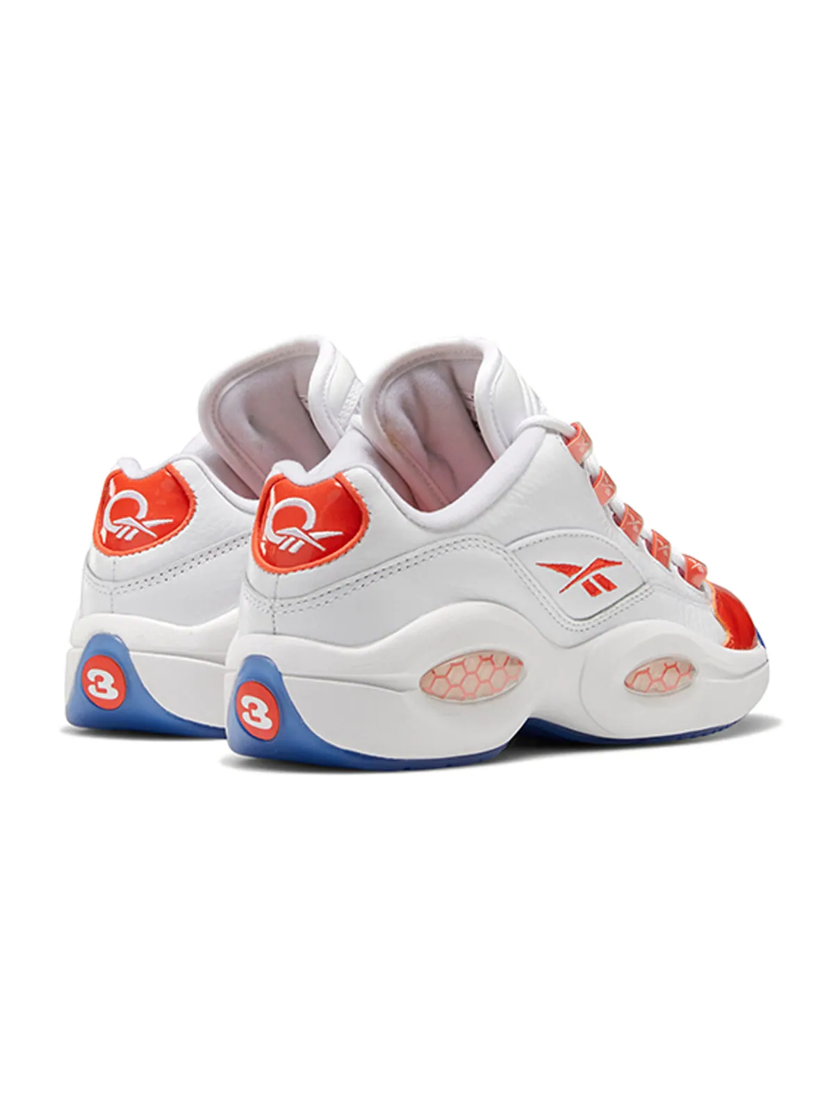 Кроссовки Reebok Question Patent Low J 'Vivid Orange' FY2344 — изображение 5 из 6, оранжевый