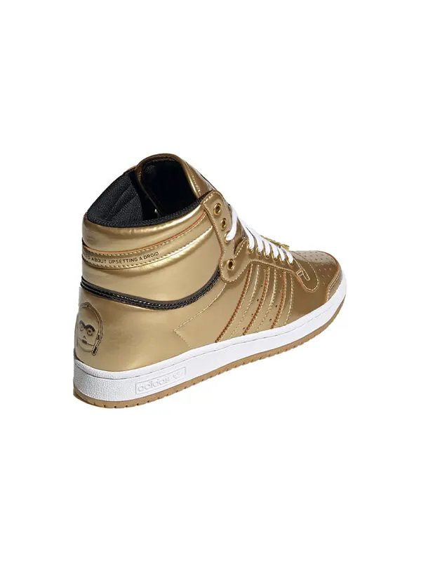 Кроссовки star wars x top ten hi Adidas — изображение 4 из 4, золото