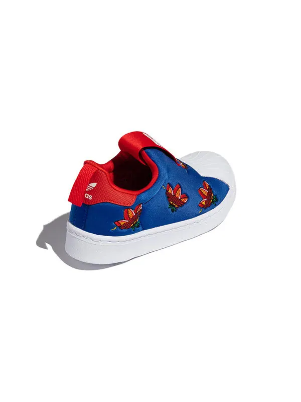 Кроссовки суперзвезда 360 c Adidas — изображение 4 из 4, синий/красный/белый