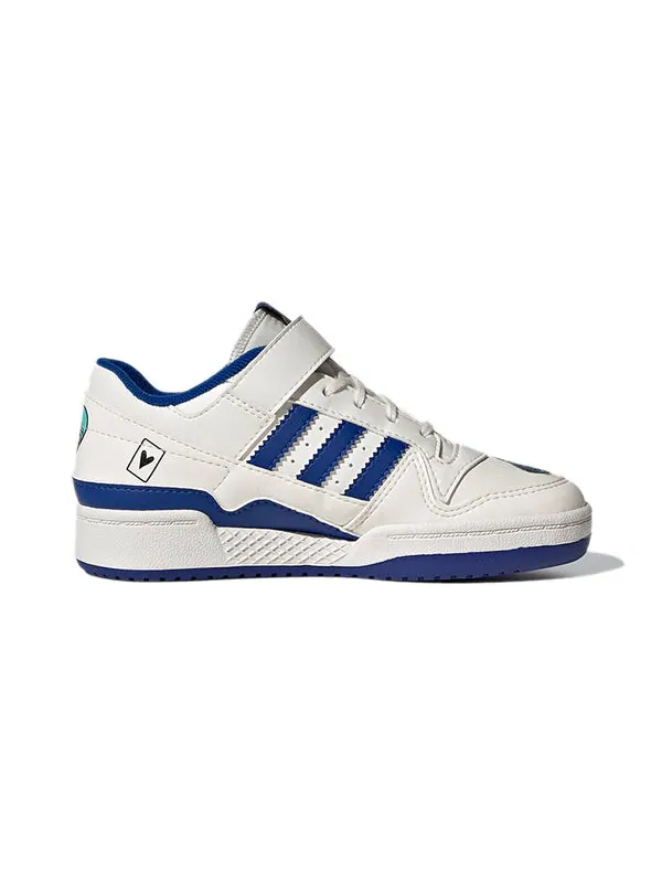 Кроссовки форум низкий Adidas — изображение 2 из 4, белый/синий