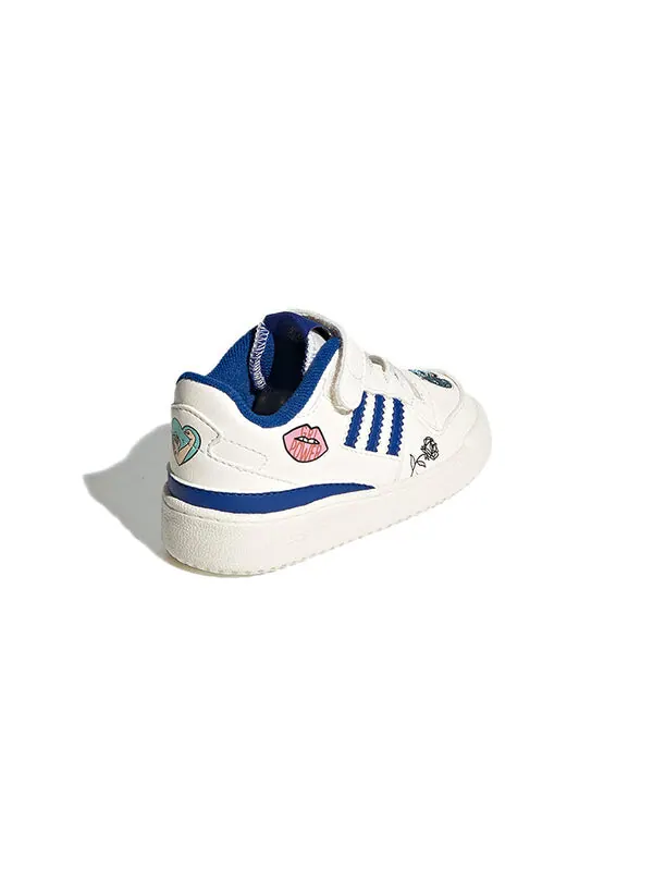 Кроссовки оригиналы форум low el i кроссовки Adidas — изображение 4 из 4, белый/синий