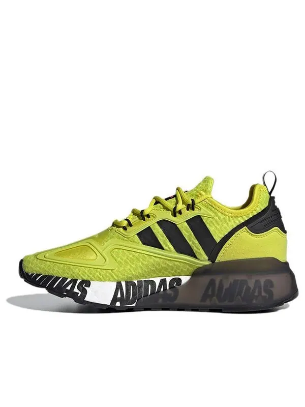 Кроссовки zx 2k boost j Adidas — изображение 1 из 4, желтый