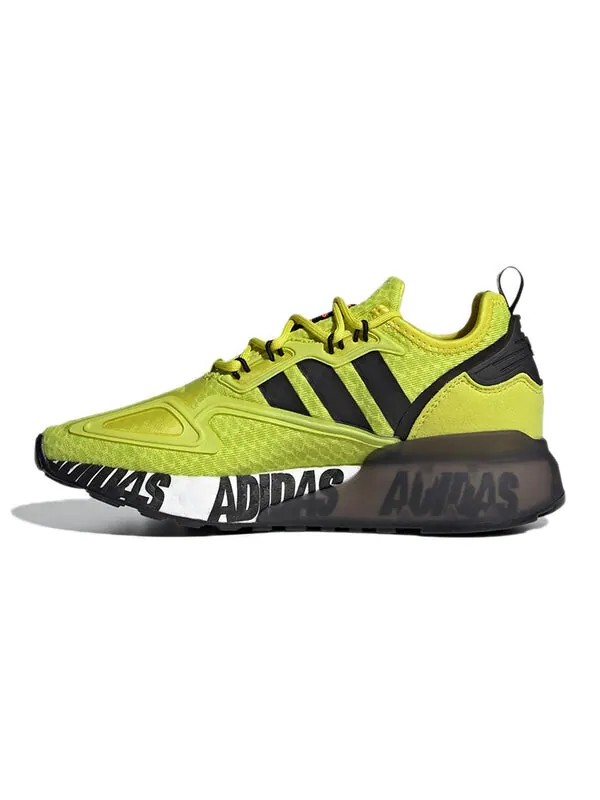 Кроссовки zx 2k boost j Adidas — изображение 2 из 4, желтый