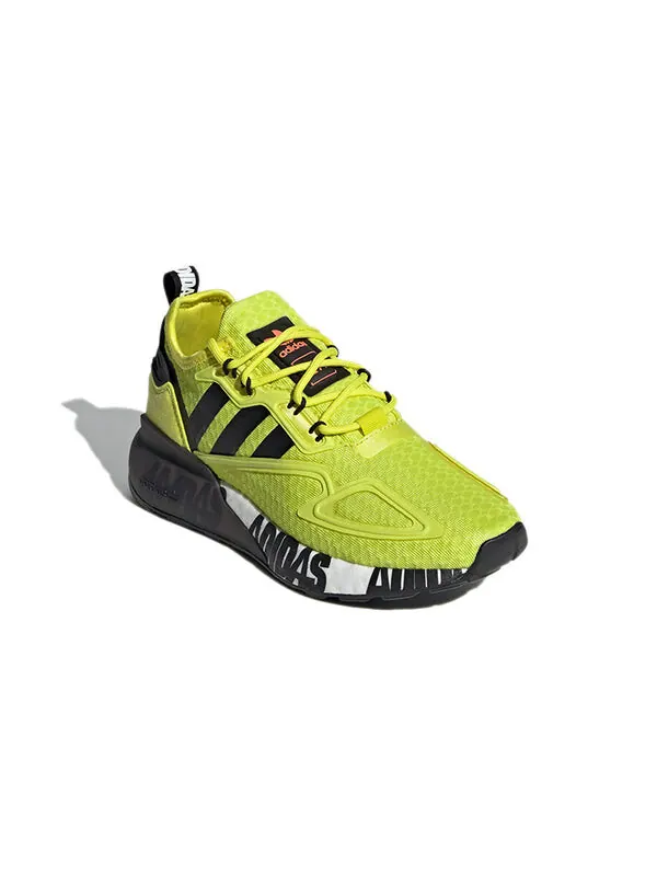 Кроссовки zx 2k boost j Adidas — изображение 4 из 4, желтый