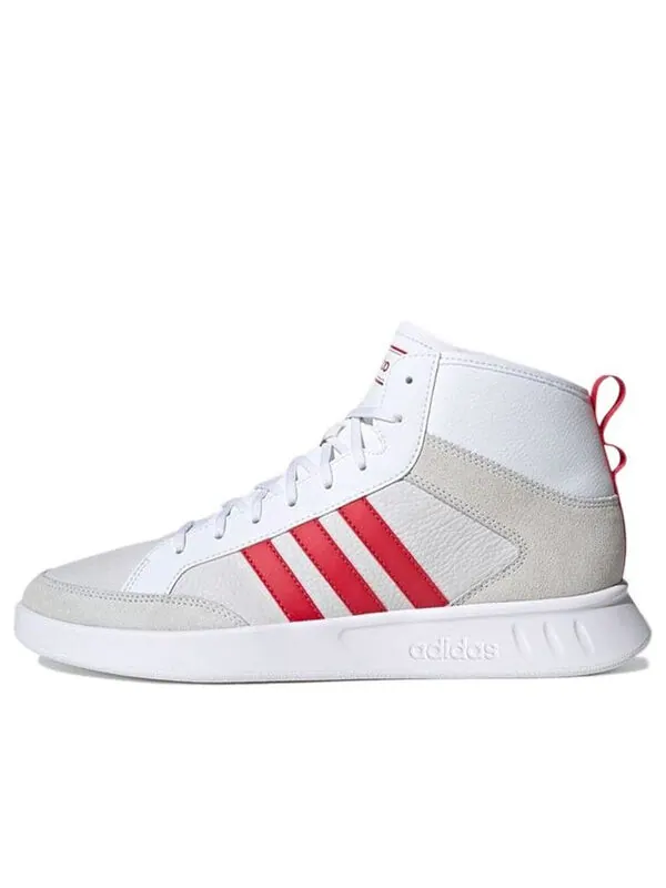 Кроссовки Court80s mid красные Adidas — изображение 1 из 4, белый/красный/серый