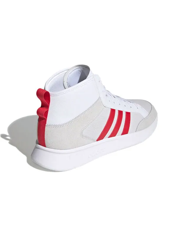 Кроссовки Court80s mid красные Adidas — изображение 4 из 4, белый/красный/серый