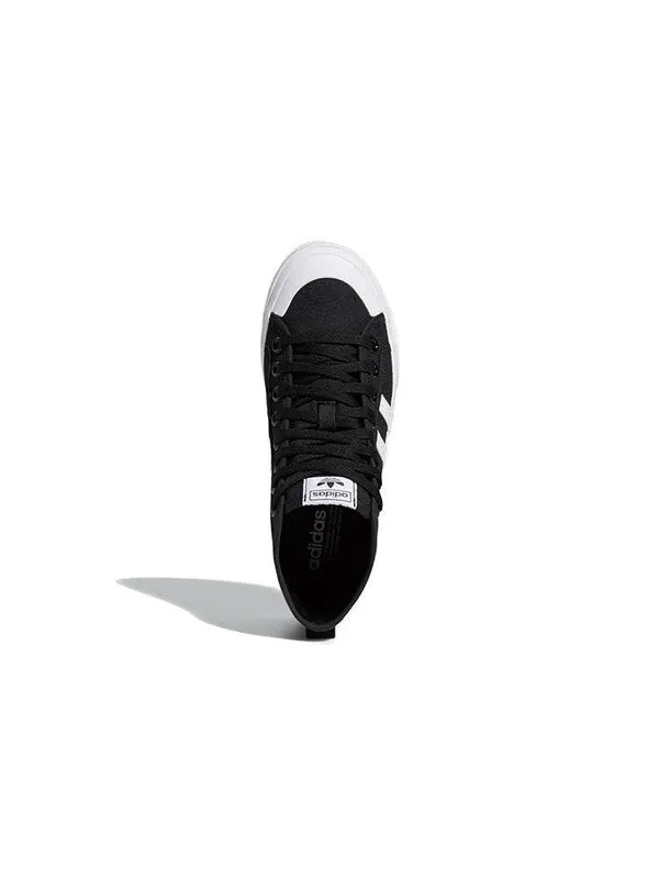 Кроссовки nizza platform mid Adidas — изображение 3 из 3, черный