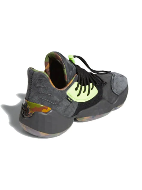 Кроссовки daniel patrick x harden vol. 4 Adidas — изображение 3 из 4, серый/зеленый/черный