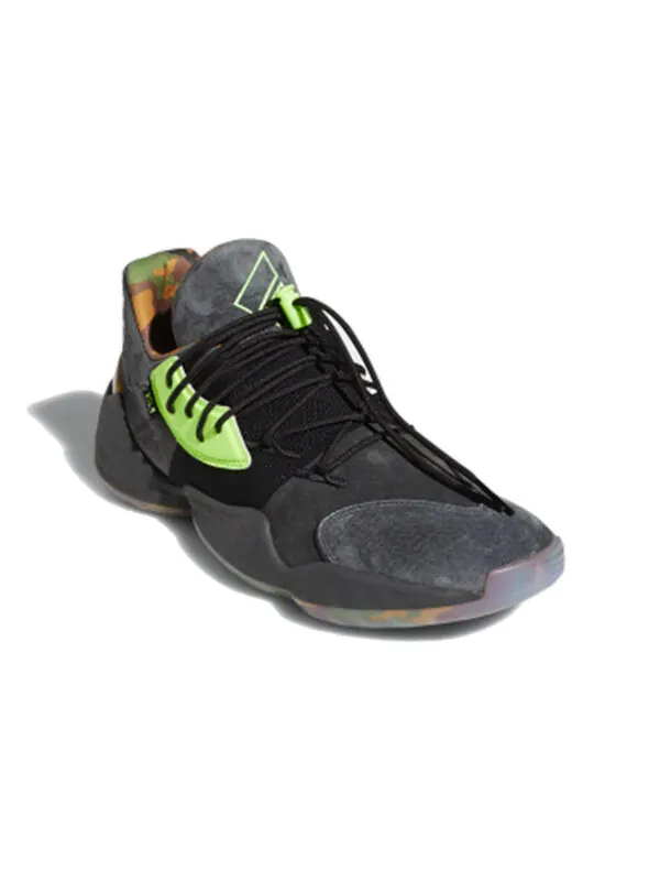 Кроссовки daniel patrick x harden vol. 4 Adidas — изображение 4 из 4, серый/зеленый/черный