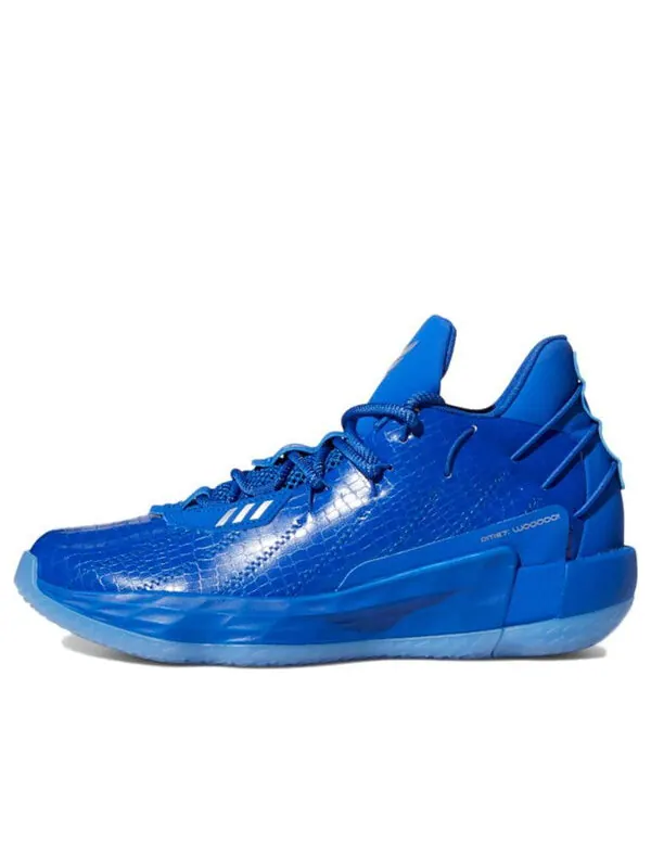 Кроссовки ric flair x dame 7 Adidas — изображение 1 из 4, синий