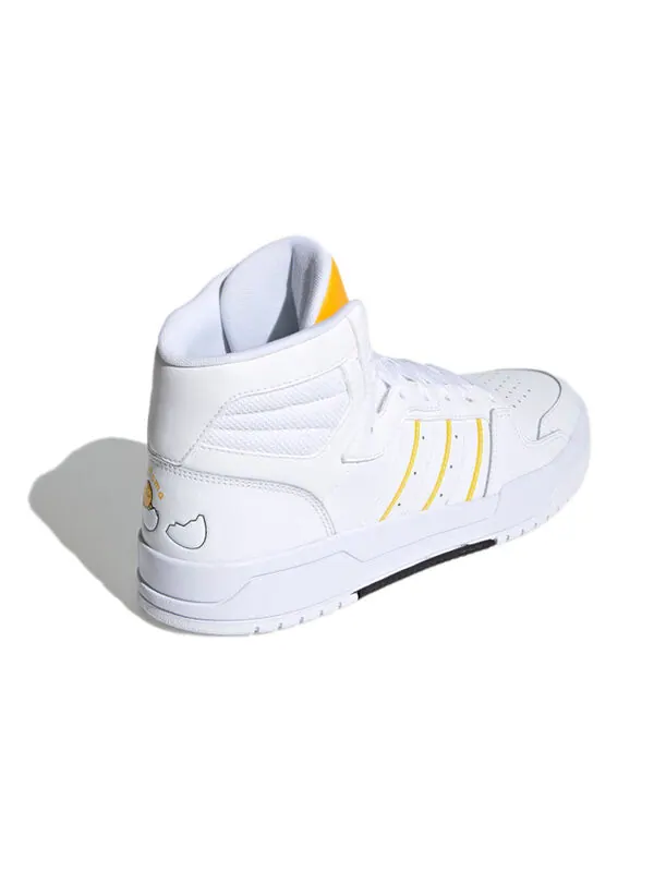 Кроссовки neo entrap mid Adidas — изображение 4 из 4, белый/желтый