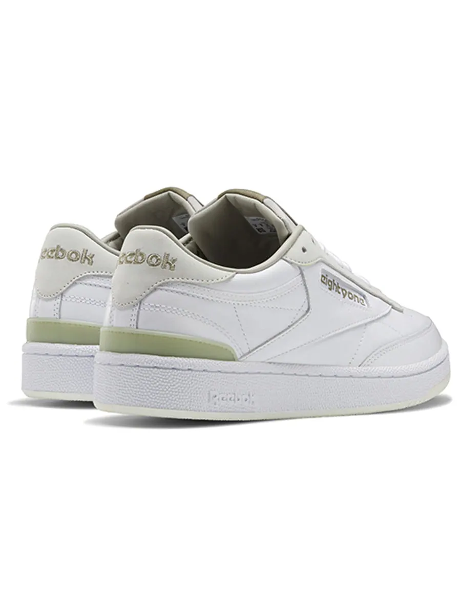 Кеды Reebok Club C 85 White Green Skate Shoes 'White Green' — изображение 5 из 6, зеленый
