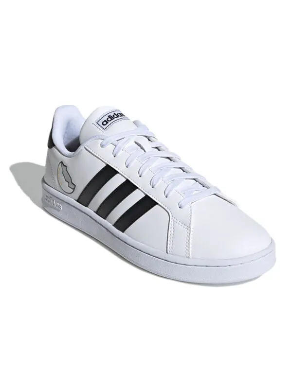 Кроссовки neo grand court Adidas — изображение 3 из 4, белый/черный