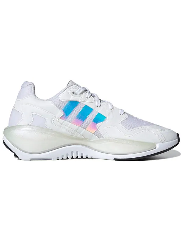 Кроссовки zx alkyne Adidas — изображение 2 из 4, белый/синий