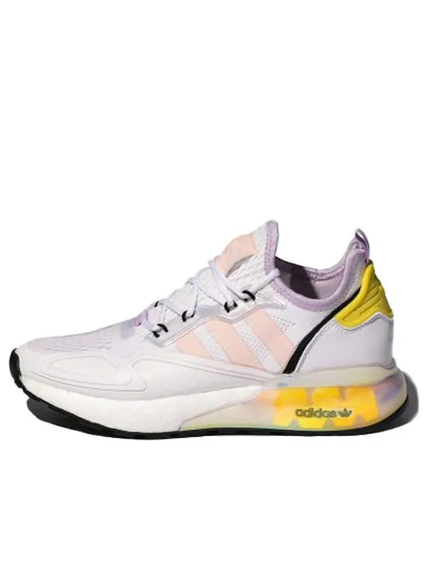 Кроссовки zx 2k boost Adidas — изображение 1 из 4, белый