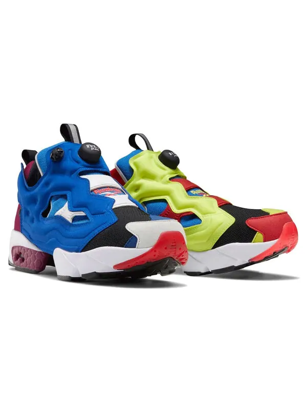 Кроссовки kicks lab x instapump fury og 'ultimate hybrid' Reebok — изображение 4 из 4, красный/синий/черный