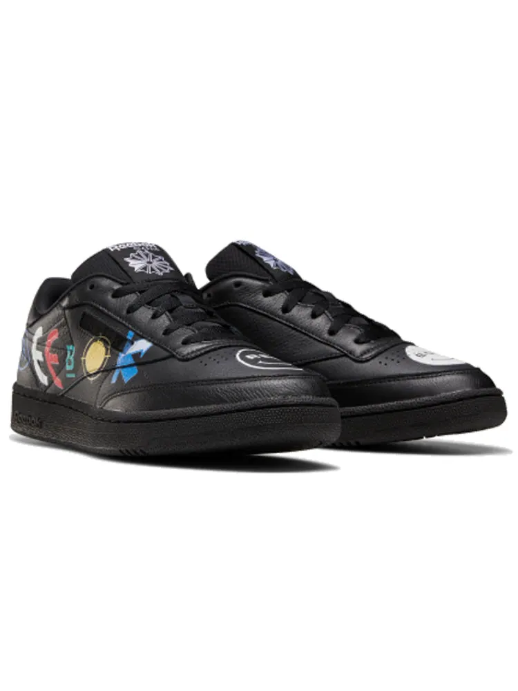 Кеды Reebok BlackEyePatch x Club C 85 'Black' — изображение 3 из 6, черный
