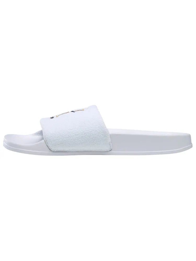 Шлепанцы Reebok Classic Slide Golden Logo White — изображение 2 из 6, красный