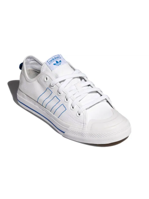 Кроссовки nizza rf Adidas — изображение 3 из 4, белый/синий/белый