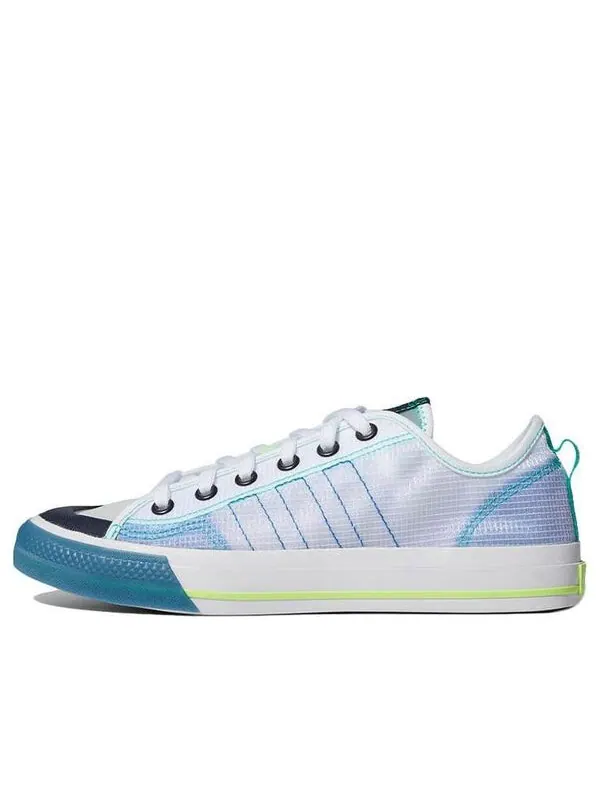 Кроссовки nizza rf Adidas — изображение 1 из 4, белый/синий/зеленый