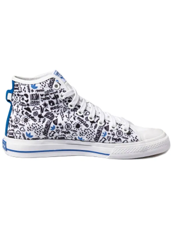 Кроссовки оригиналы nizza hi rf Adidas — изображение 2 из 4, белый//черный