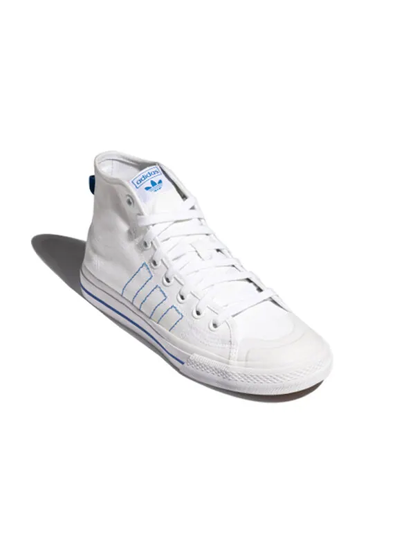 Кроссовки оригиналы nizza hi rf Adidas — изображение 3 из 4, белый//черный