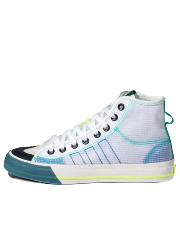 Кроссовки nizza высокие rf Adidas — изображение 1 из 4, белый/синий