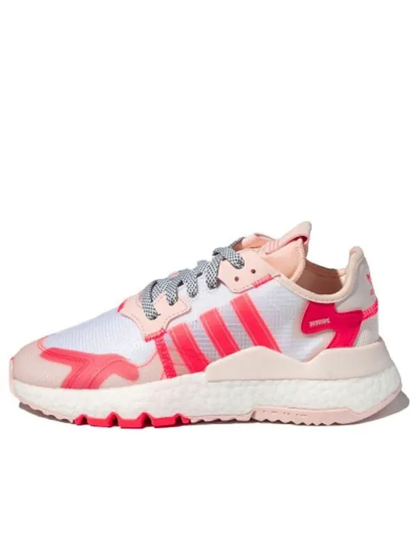 Кроссовки оригинальные nite jogger Adidas — изображение 1 из 4, розовый/синий