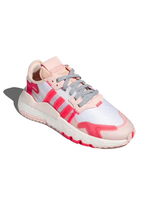 Кроссовки оригинальные nite jogger Adidas — изображение 3 из 4, розовый/синий
