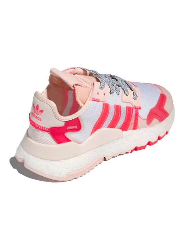 Кроссовки оригинальные nite jogger Adidas — изображение 4 из 4, розовый/синий