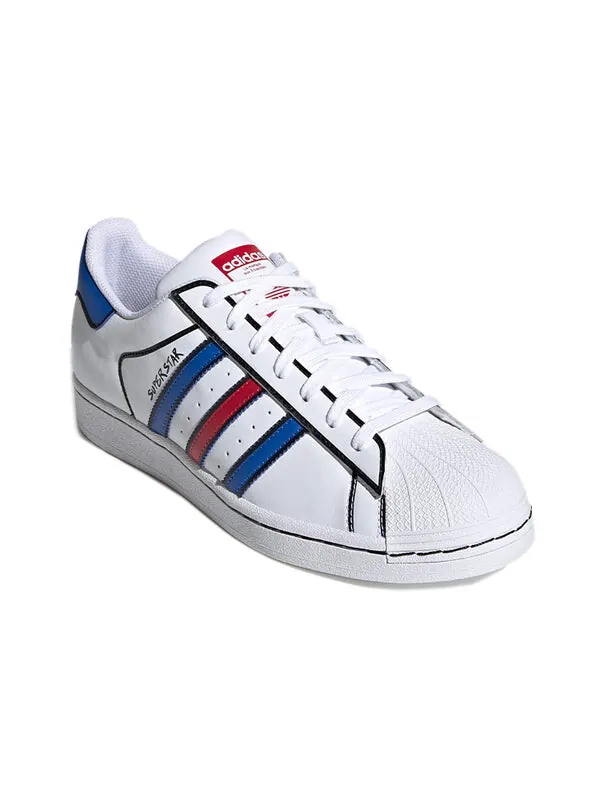 Кроссовки суперзвезда Adidas — изображение 3 из 4, белый