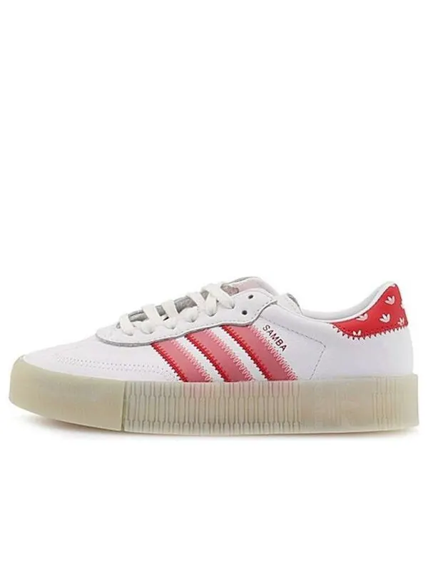 Кроссовки sambarose Adidas — изображение 1 из 4, белый/красный