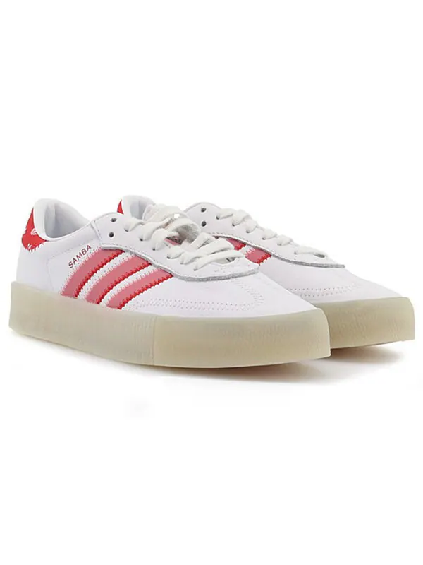 Кроссовки sambarose Adidas — изображение 3 из 4, белый/красный